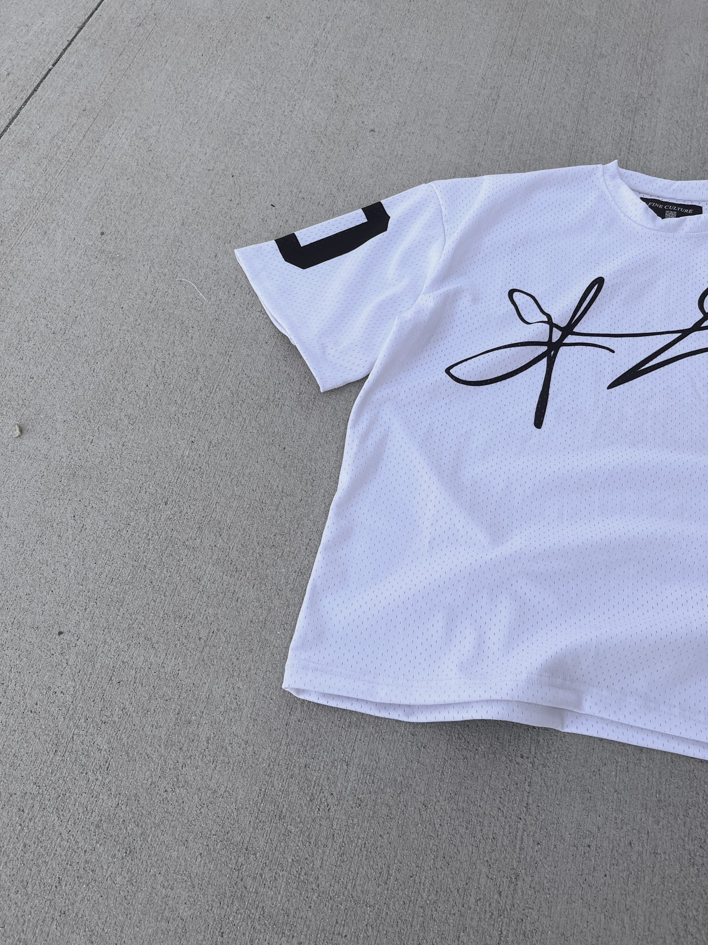 White Logo Jersey