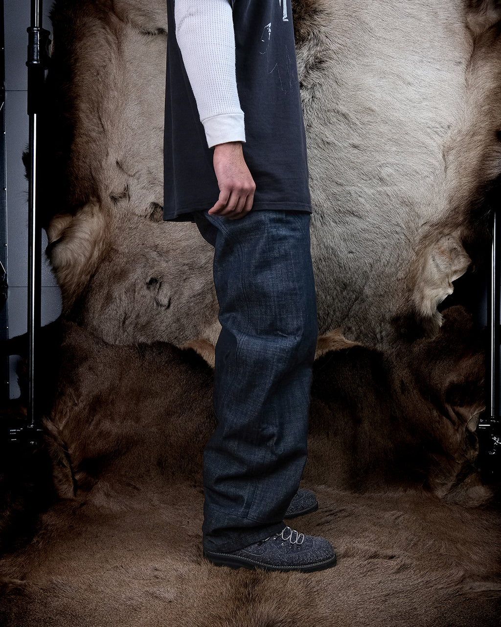 Ebony v7 [RAW SELVEDGE] - [14OZ]