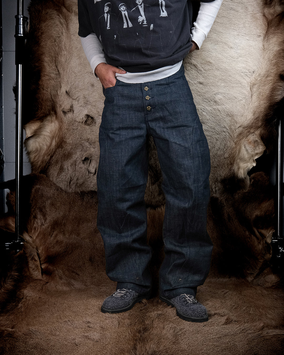 Ebony v7 [RAW SELVEDGE] - [14OZ]