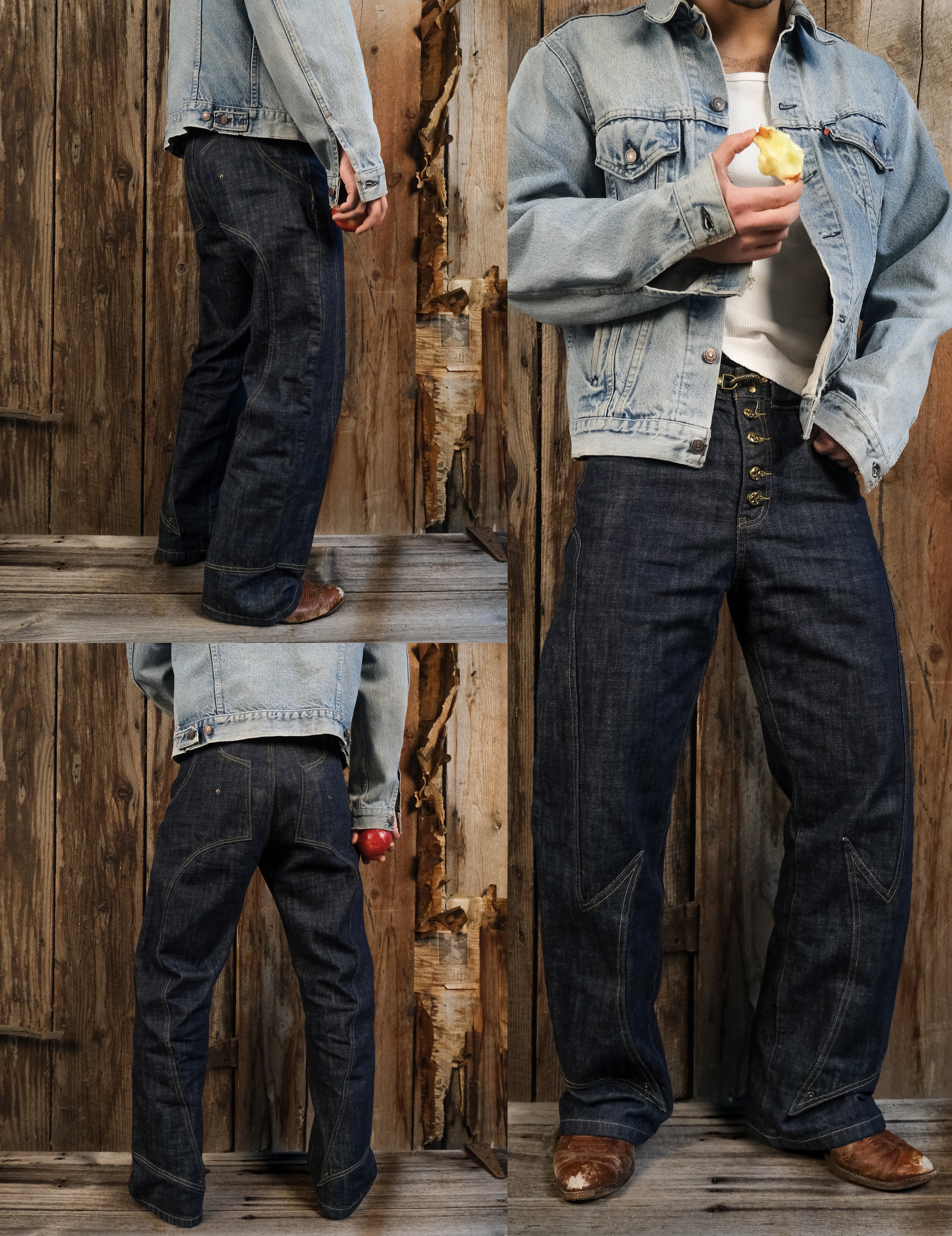 Ebony v8 [RAW SELVEDGE] - [14OZ]