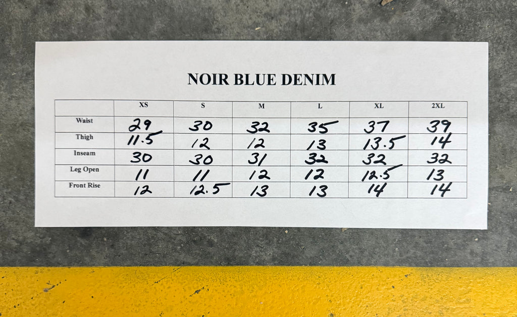 Noir Bleu Denim