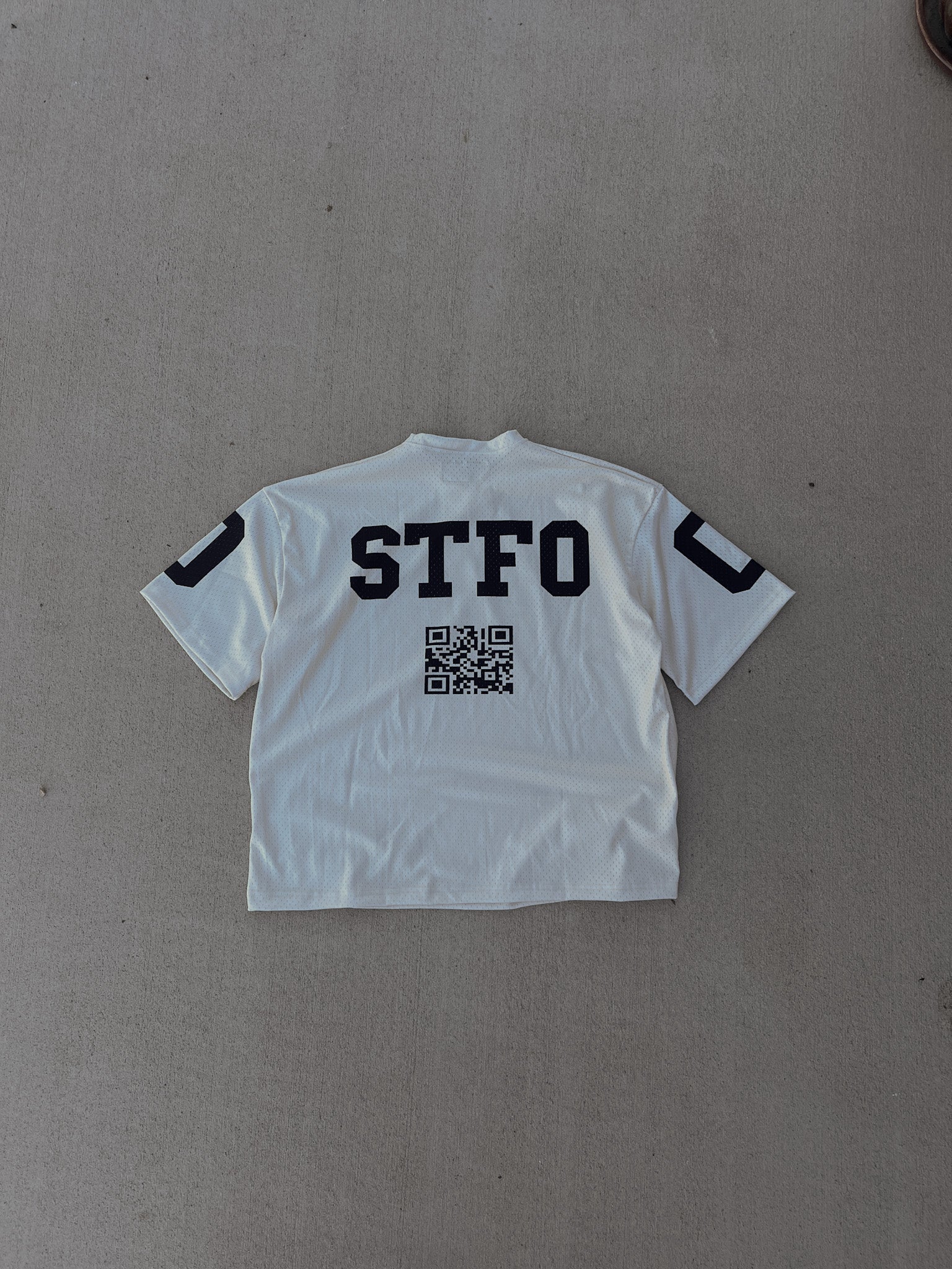 Cream Logo Jersey
