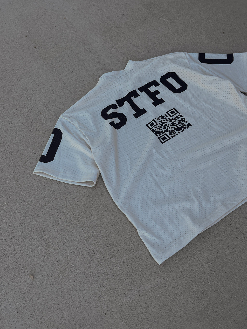 Cream Logo Jersey