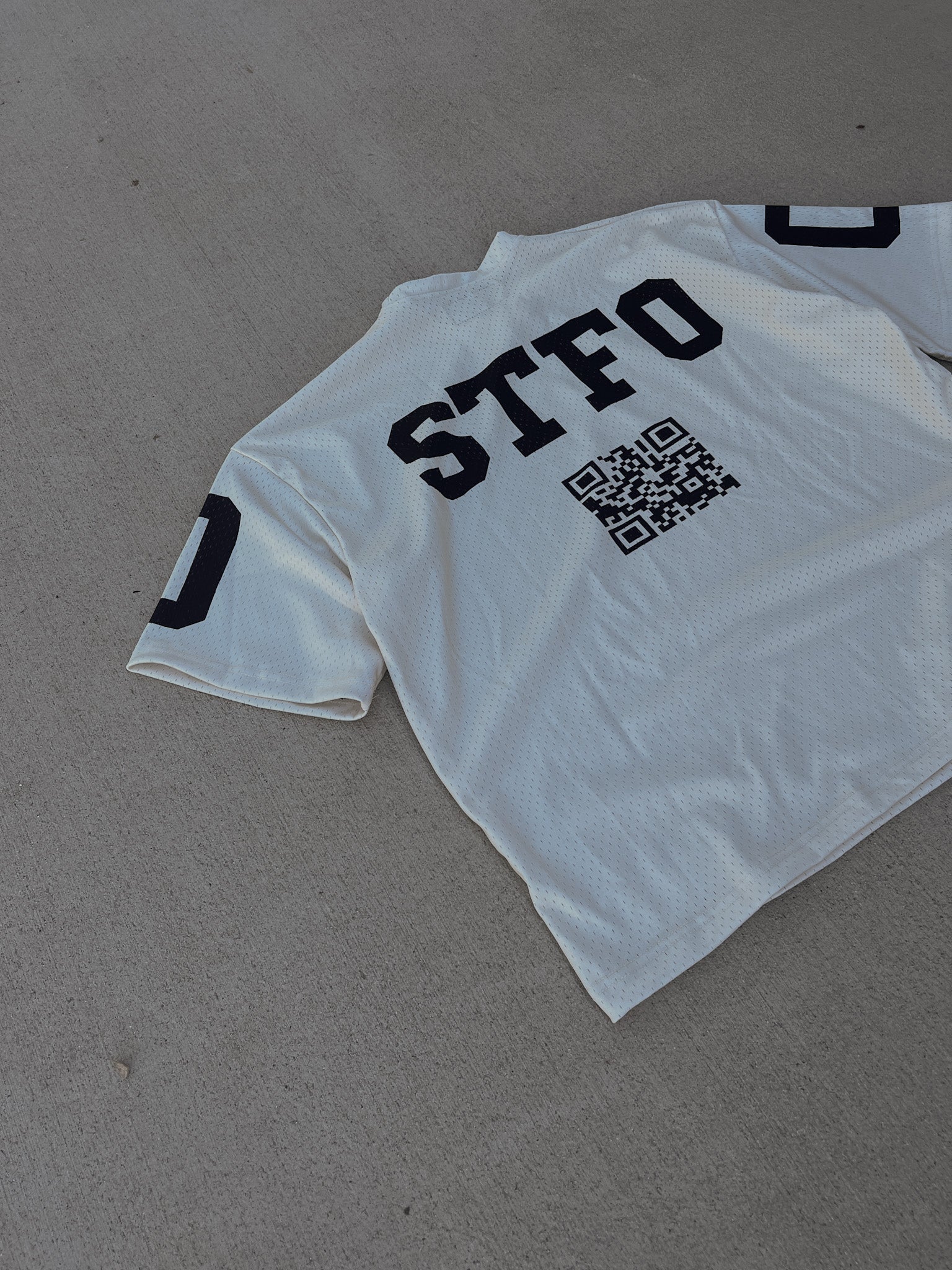 Cream Logo Jersey