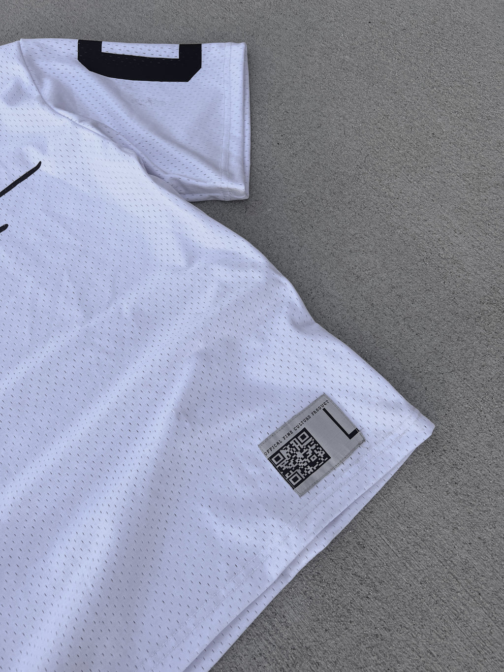 White Logo Jersey