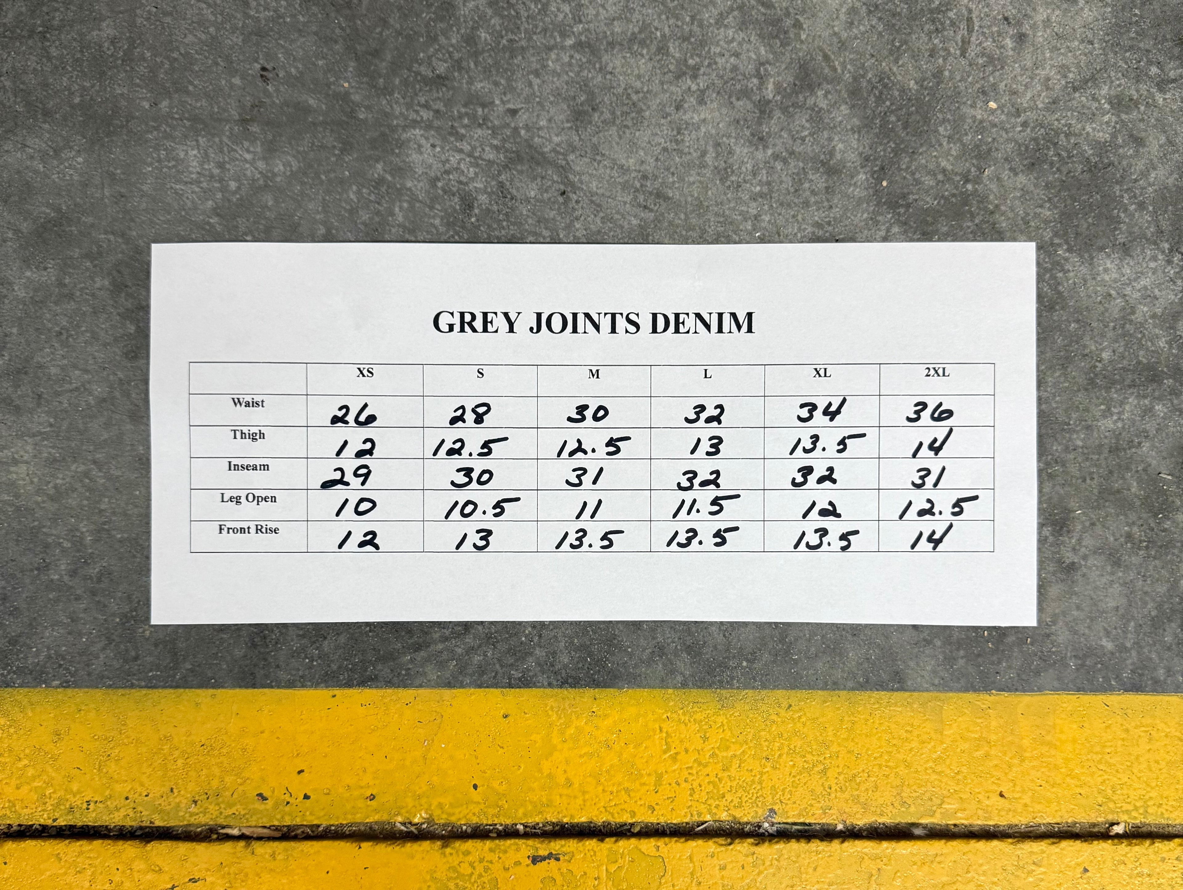 grey joints
