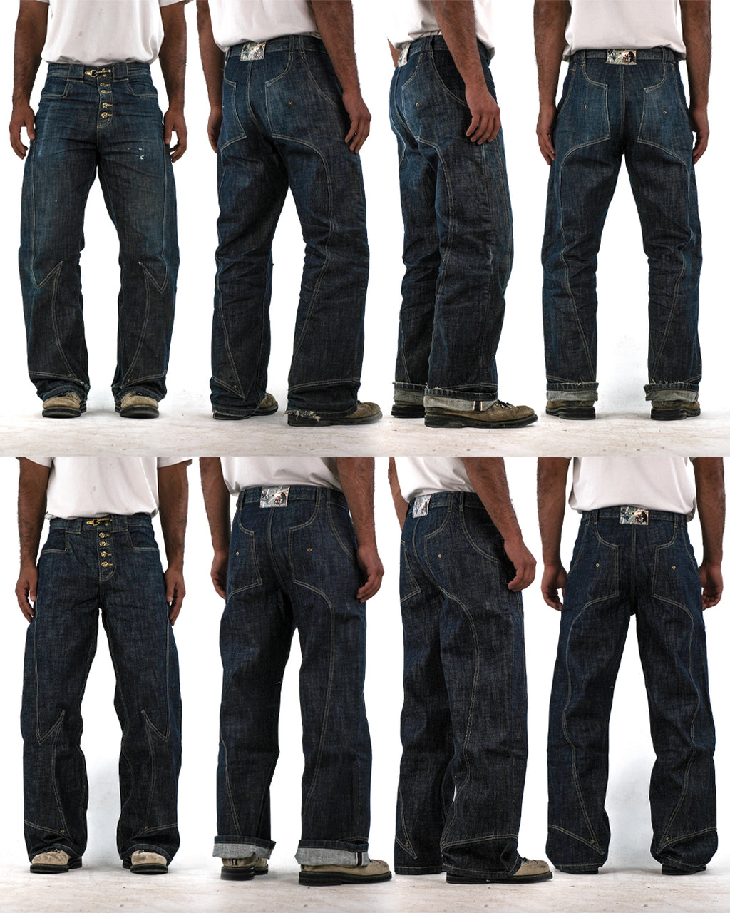 Ebony v8 [RAW SELVEDGE] - [14OZ]