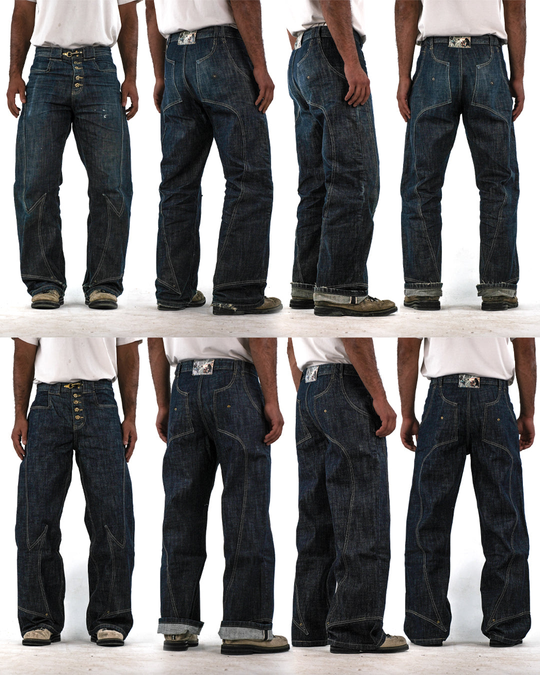 Ebony v8 [RAW SELVEDGE] - [14OZ]