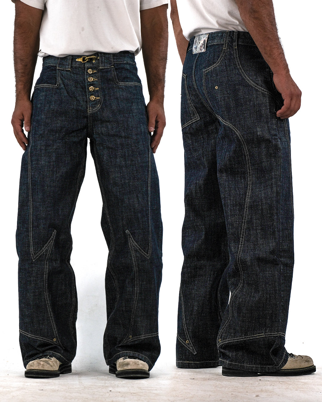 Ebony v8 [RAW SELVEDGE] - [14OZ]