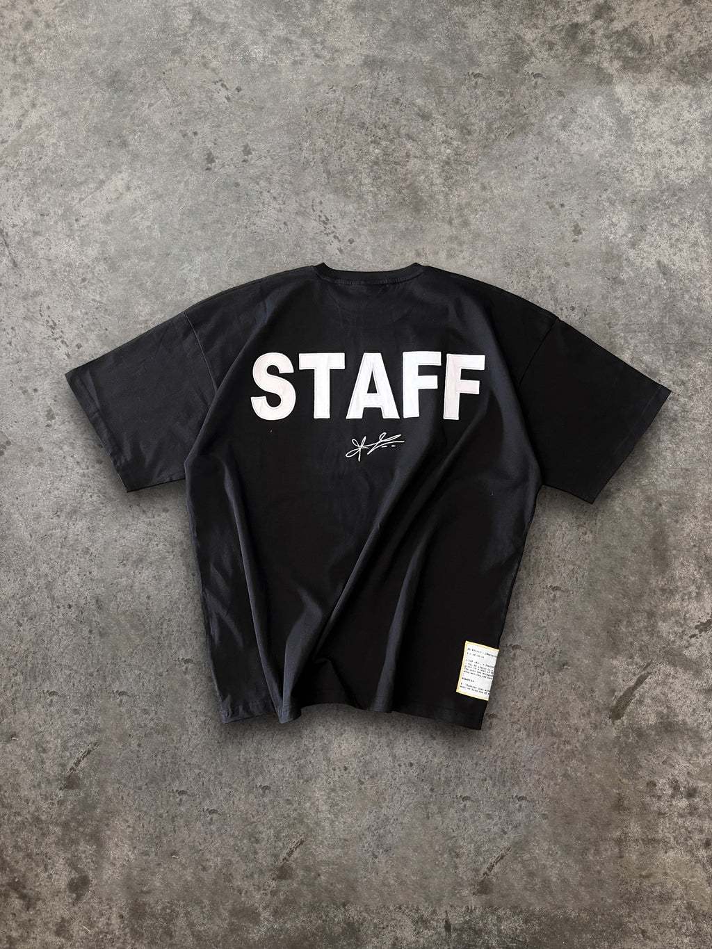 STAFF TEE (EMBROIDERY)