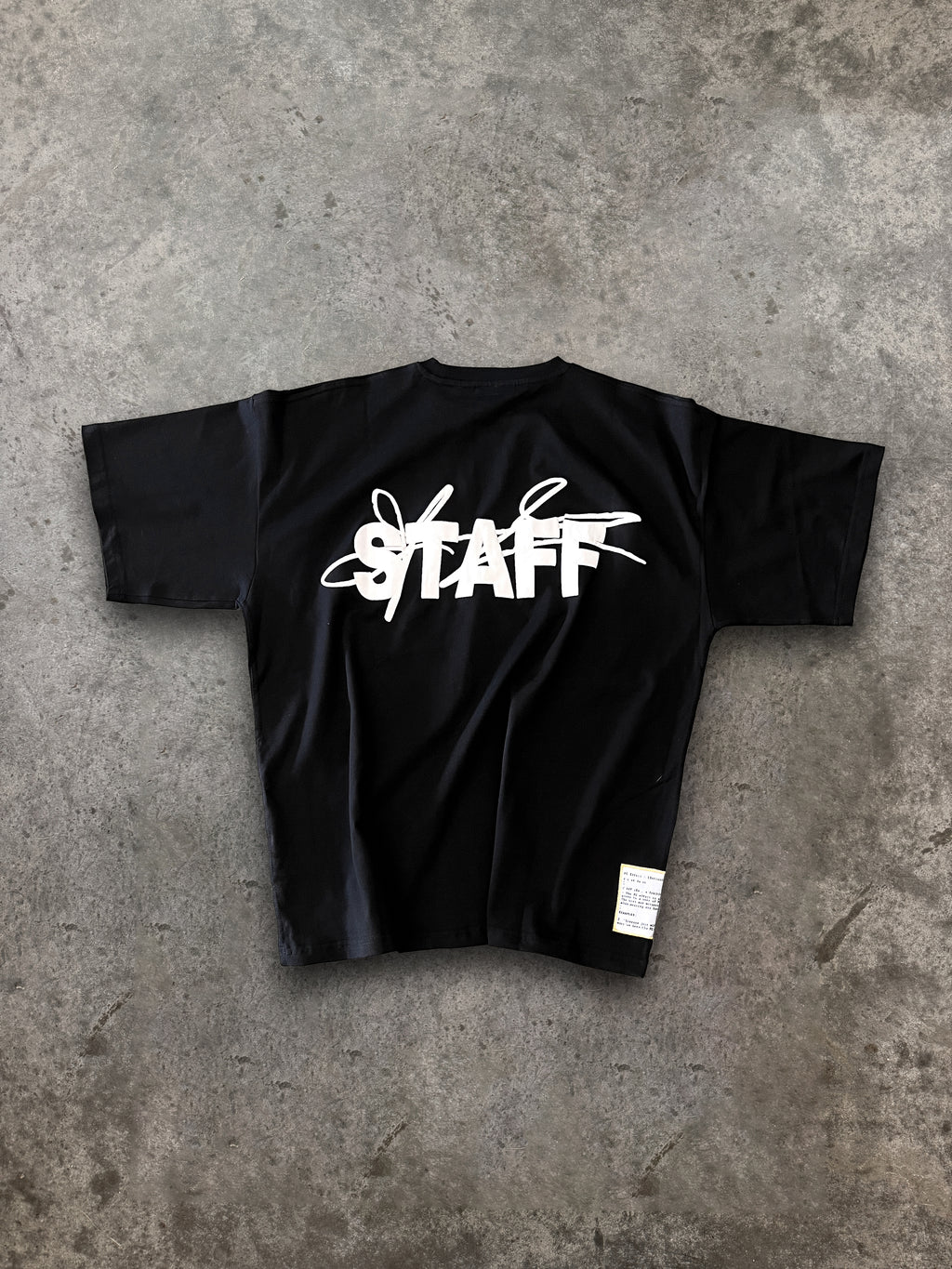 STAFF TEE(PRINT)