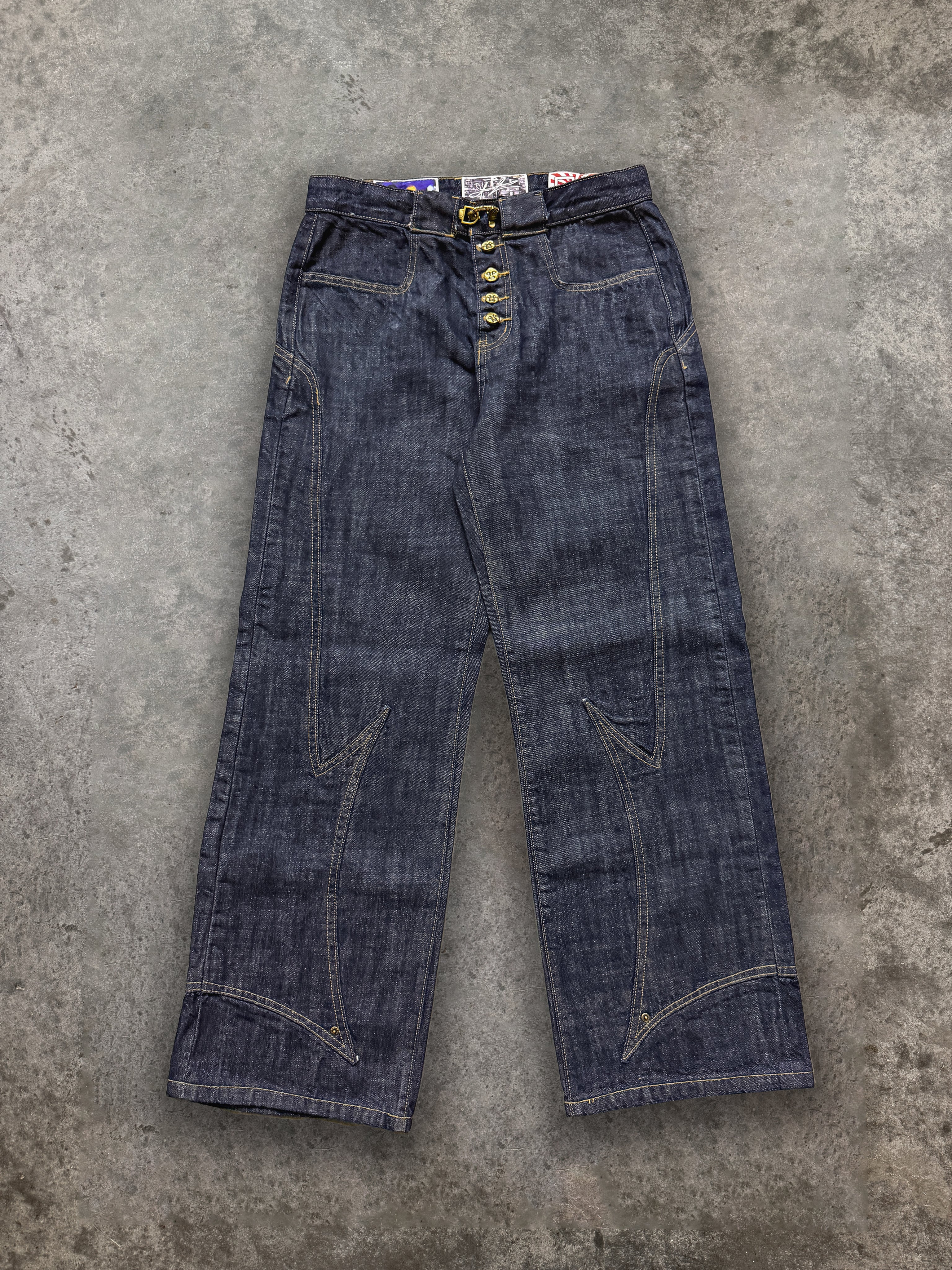 Ebony v8 [RAW SELVEDGE] - [14OZ]