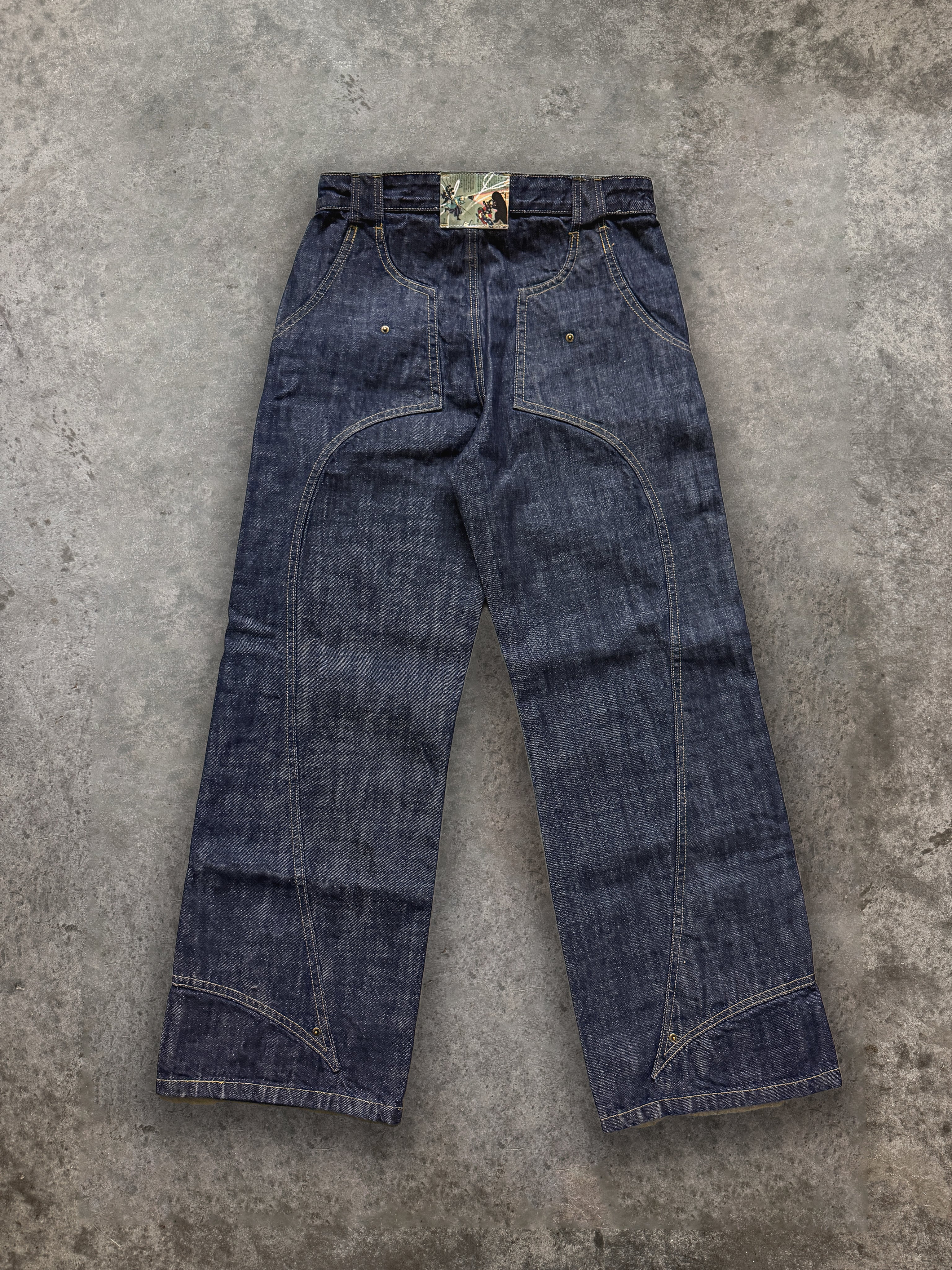 Ebony v8 [RAW SELVEDGE] - [14OZ]